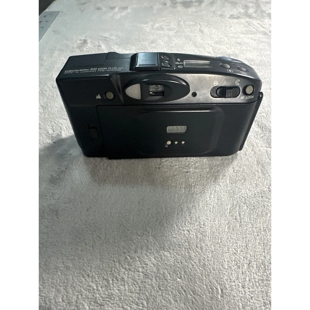 Fuji Discovery 900 Zoom Plus Date 35mm Film Camera Fujinon 38-85mm Lens